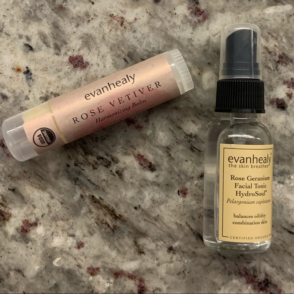 Evanhealy Rose Vetiver Balm and Facial Tonic
